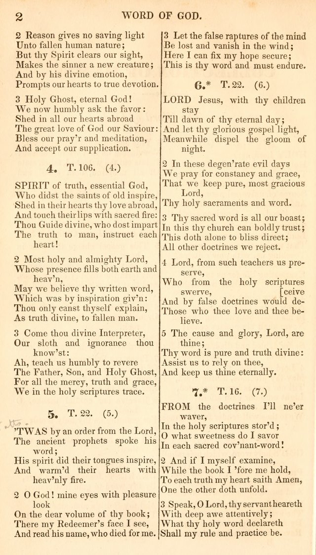 A Collection of Hymns, for the Use of the Protestant Church of the United Brethren. New and  Revised ed. page 43