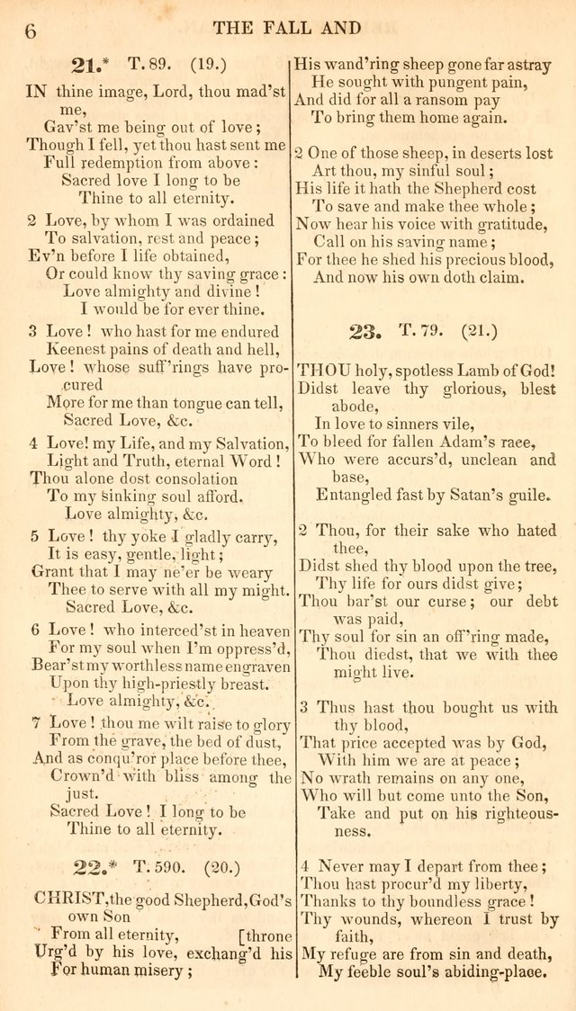 A Collection of Hymns, for the Use of the Protestant Church of the United Brethren. New and  Revised ed. page 47