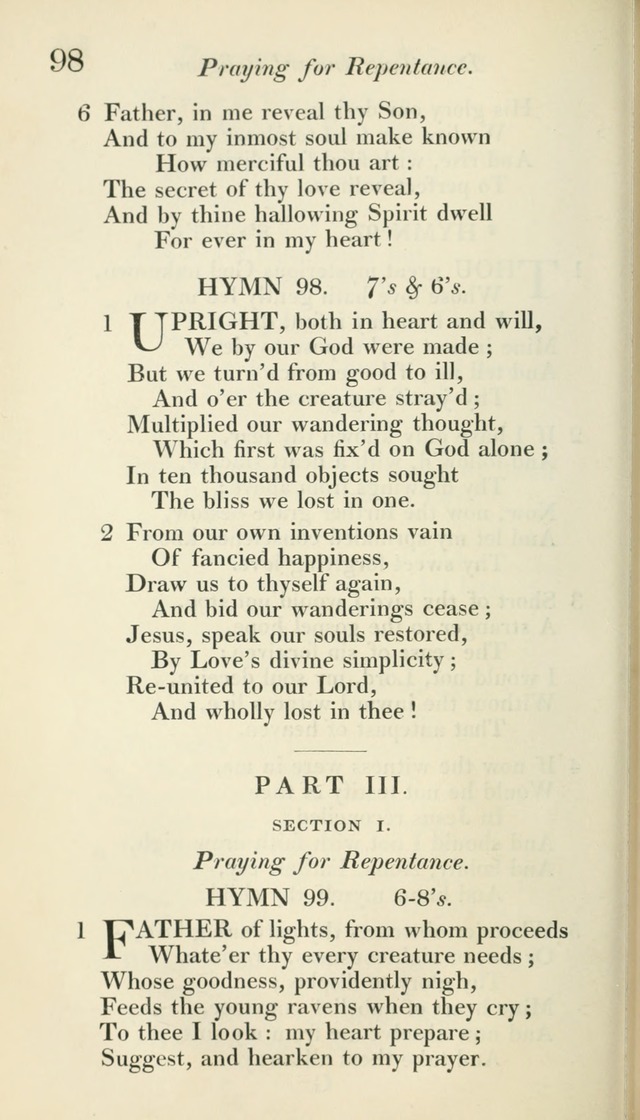 A Collection of Hymns, for the Use of the People Called Methodists, with a Supplement page 100