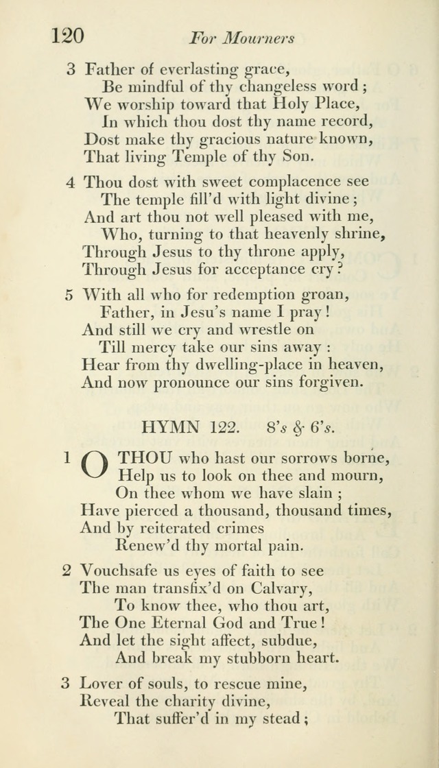 A Collection of Hymns, for the Use of the People Called Methodists, with a Supplement page 122