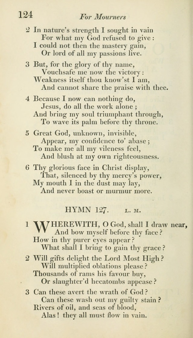 A Collection of Hymns, for the Use of the People Called Methodists, with a Supplement page 126