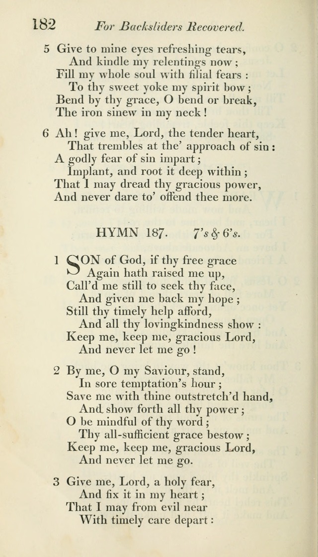 A Collection of Hymns, for the Use of the People Called Methodists, with a Supplement page 184