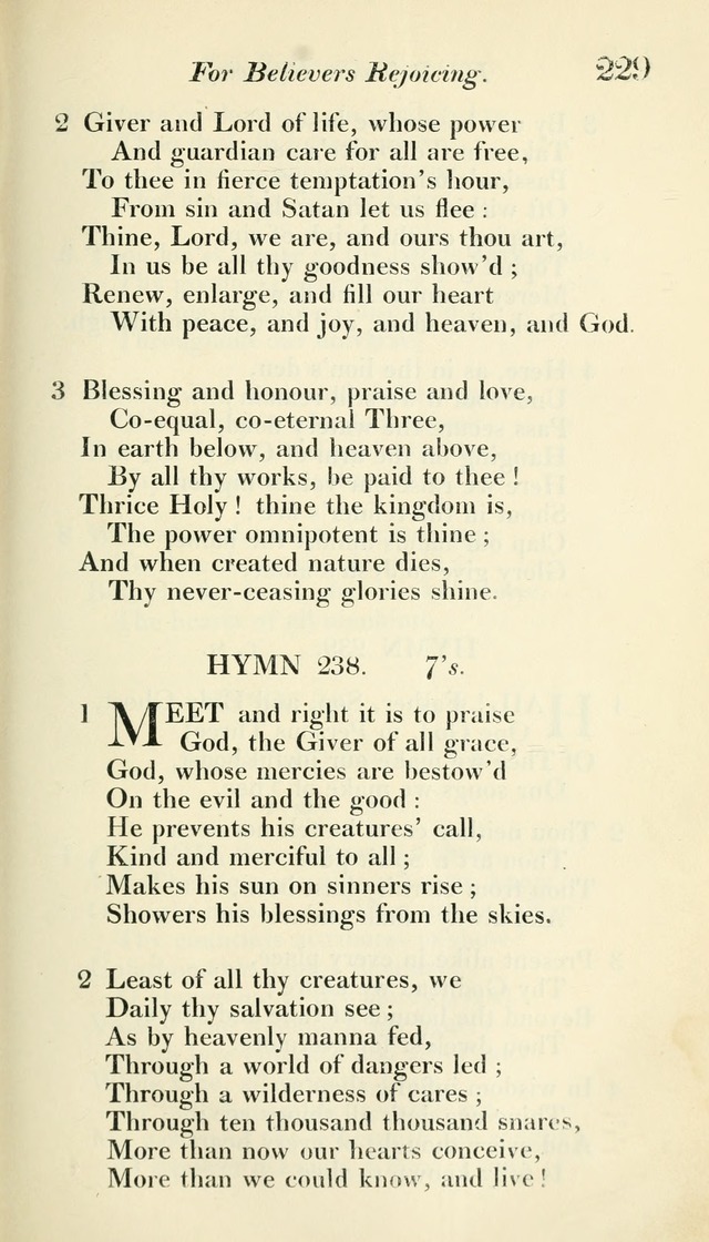 A Collection of Hymns, for the Use of the People Called Methodists, with a Supplement page 231