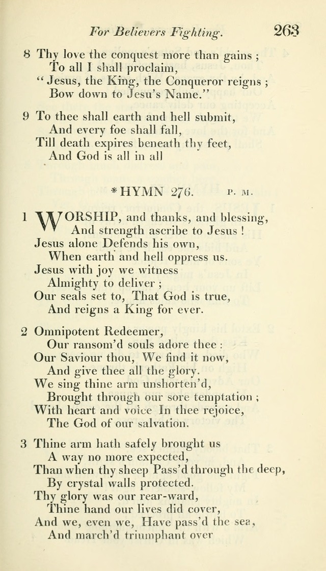 A Collection of Hymns, for the Use of the People Called Methodists, with a Supplement page 265