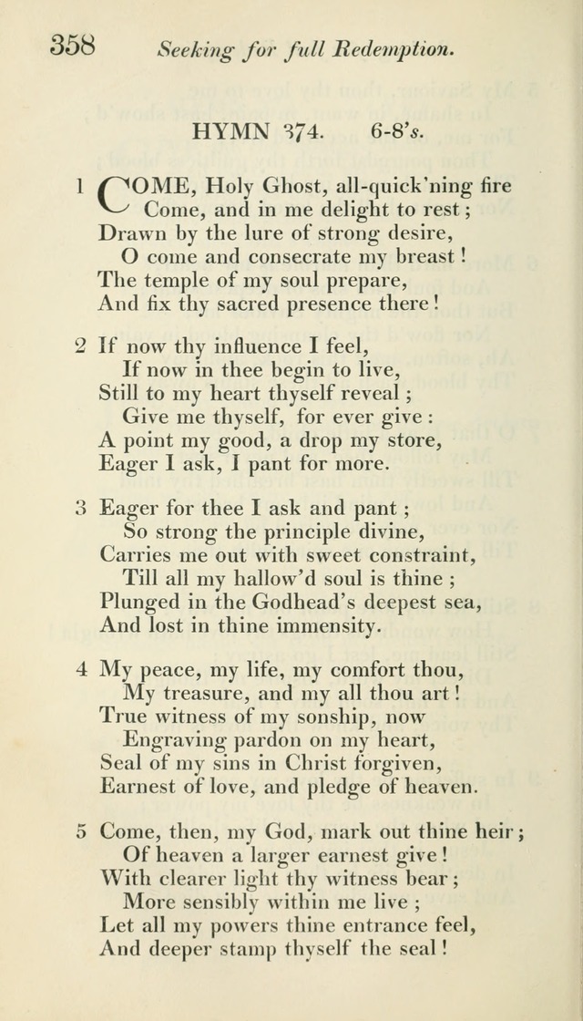 A Collection of Hymns, for the Use of the People Called Methodists, with a Supplement page 360