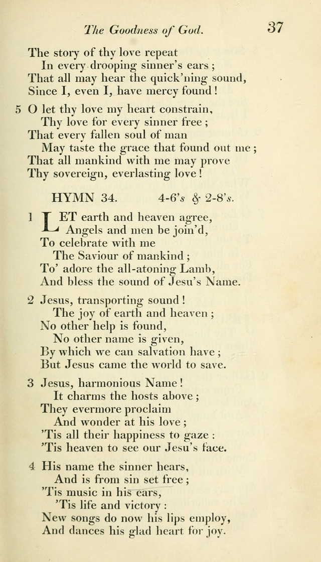 A Collection of Hymns, for the Use of the People Called Methodists, with a Supplement page 39