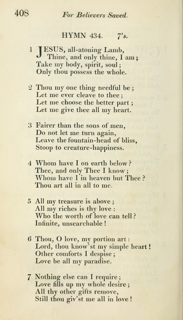 A Collection of Hymns, for the Use of the People Called Methodists, with a Supplement page 410