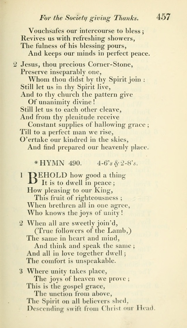 A Collection of Hymns, for the Use of the People Called Methodists, with a Supplement page 459