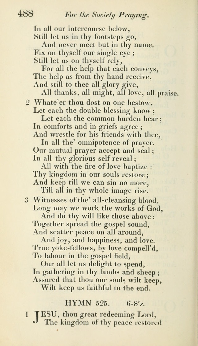 A Collection of Hymns, for the Use of the People Called Methodists, with a Supplement page 490