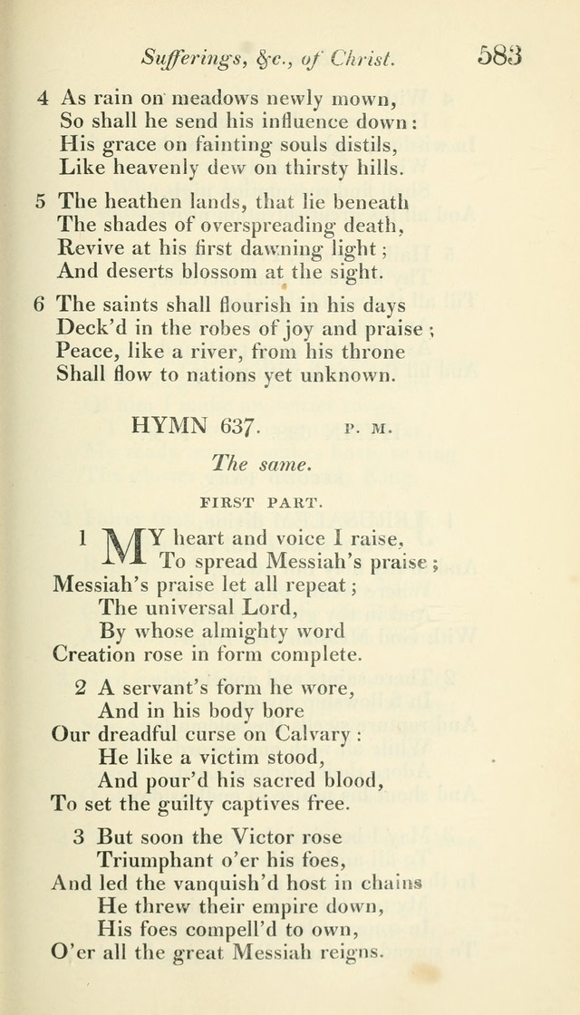 A Collection of Hymns, for the Use of the People Called Methodists, with a Supplement page 585