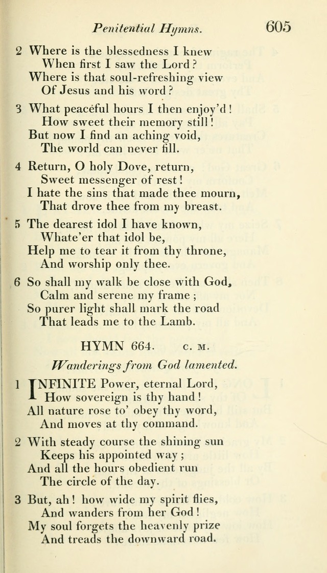 A Collection of Hymns, for the Use of the People Called Methodists, with a Supplement page 607