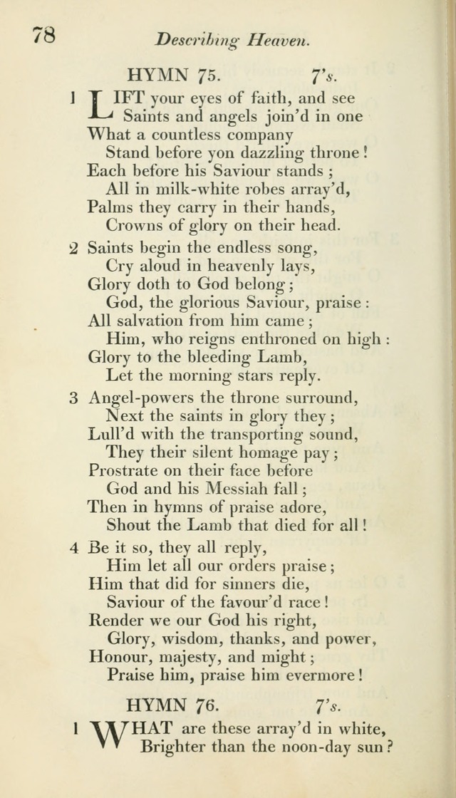 A Collection of Hymns, for the Use of the People Called Methodists, with a Supplement page 80