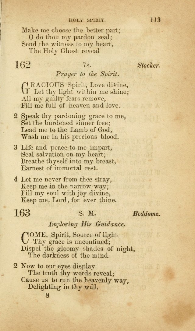 A Collection of Hymns, for the use of the United Brethren in Christ: taken from the most approved authors, and adapted to public and private worship page 115