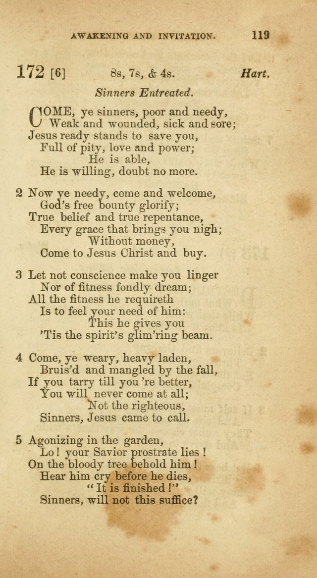 A Collection of Hymns, for the use of the United Brethren in Christ: taken from the most approved authors, and adapted to public and private worship page 121