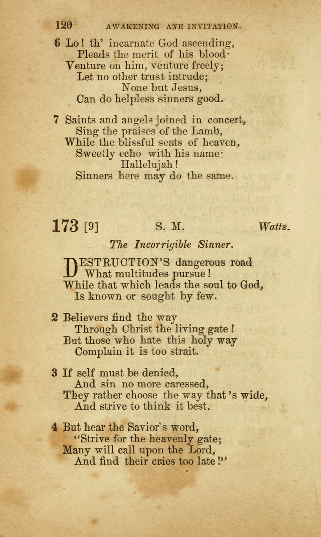 A Collection of Hymns, for the use of the United Brethren in Christ: taken from the most approved authors, and adapted to public and private worship page 122