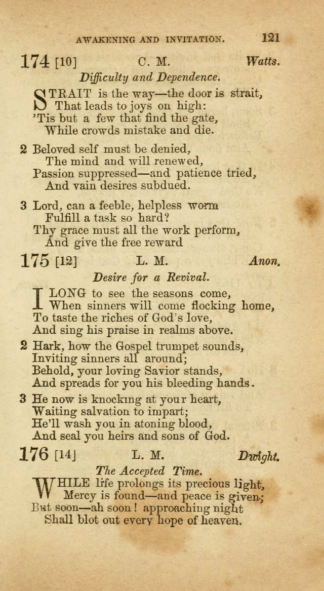 A Collection of Hymns, for the use of the United Brethren in Christ: taken from the most approved authors, and adapted to public and private worship page 123