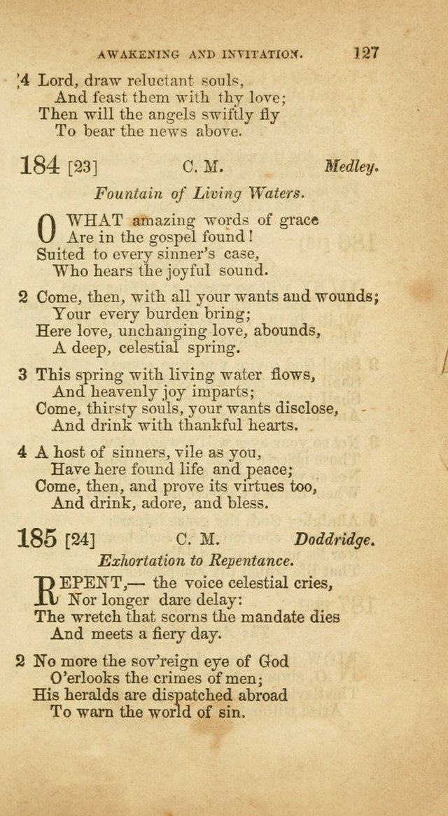 A Collection of Hymns, for the use of the United Brethren in Christ: taken from the most approved authors, and adapted to public and private worship page 129