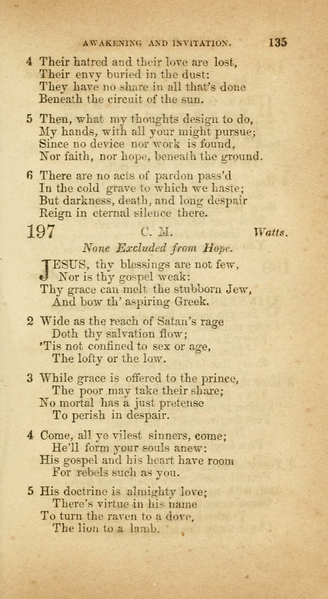 A Collection of Hymns, for the use of the United Brethren in Christ: taken from the most approved authors, and adapted to public and private worship page 137