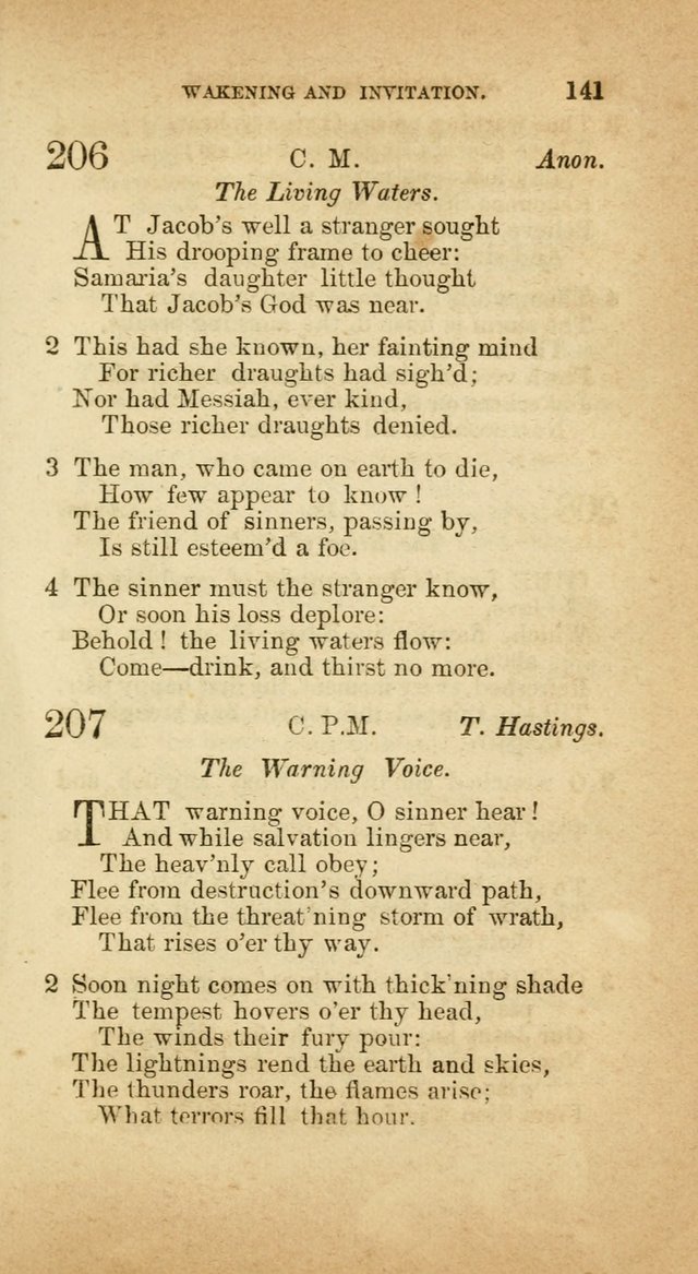 A Collection of Hymns, for the use of the United Brethren in Christ: taken from the most approved authors, and adapted to public and private worship page 143