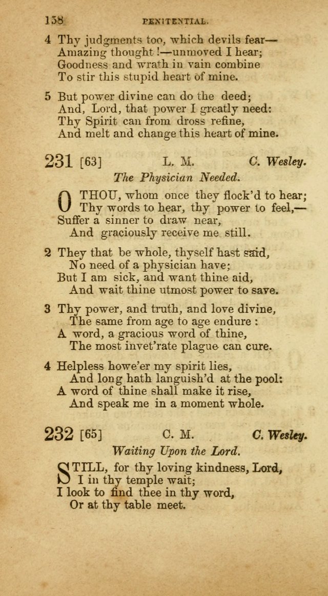 A Collection of Hymns, for the use of the United Brethren in Christ: taken from the most approved authors, and adapted to public and private worship page 160