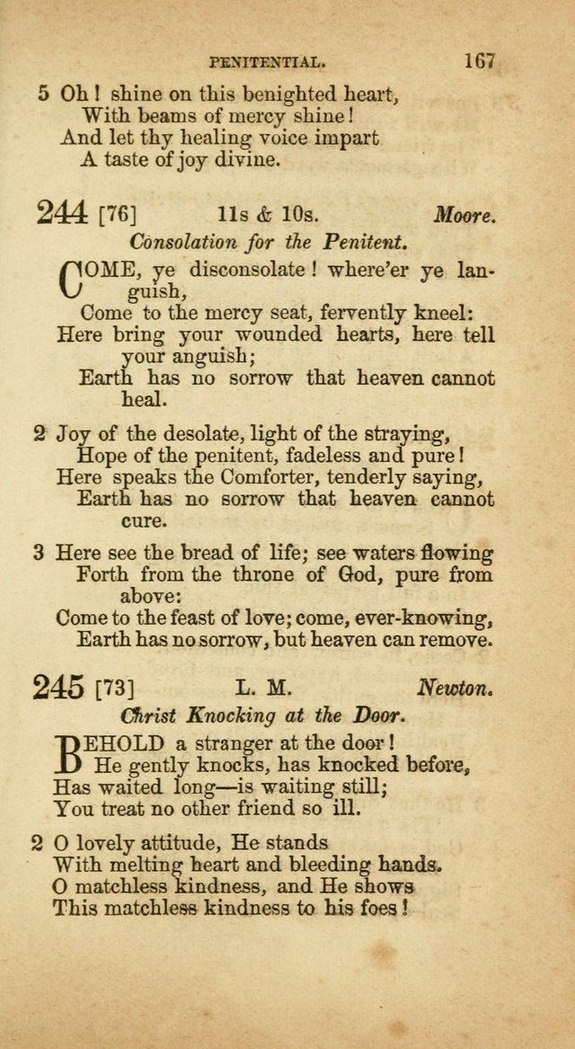 A Collection of Hymns, for the use of the United Brethren in Christ: taken from the most approved authors, and adapted to public and private worship page 169