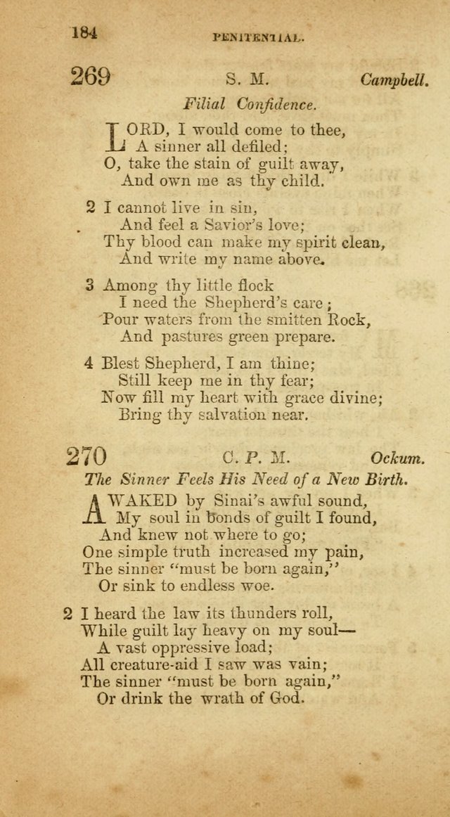 A Collection of Hymns, for the use of the United Brethren in Christ: taken from the most approved authors, and adapted to public and private worship page 186