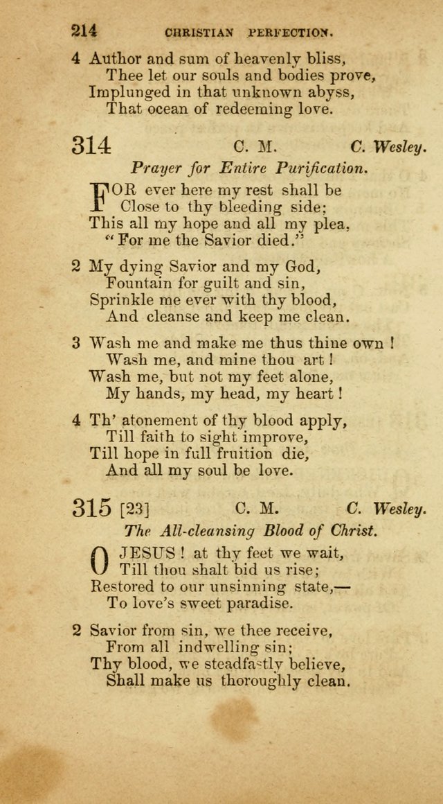 A Collection of Hymns, for the use of the United Brethren in Christ: taken from the most approved authors, and adapted to public and private worship page 216