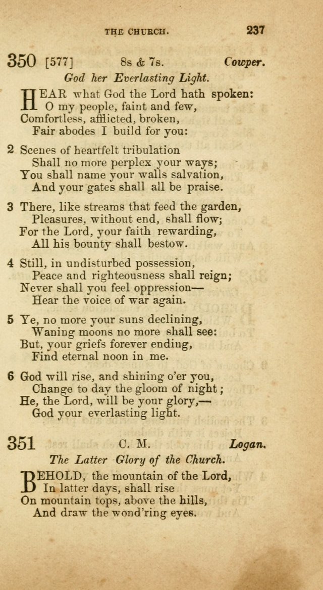 A Collection of Hymns, for the use of the United Brethren in Christ: taken from the most approved authors, and adapted to public and private worship page 239