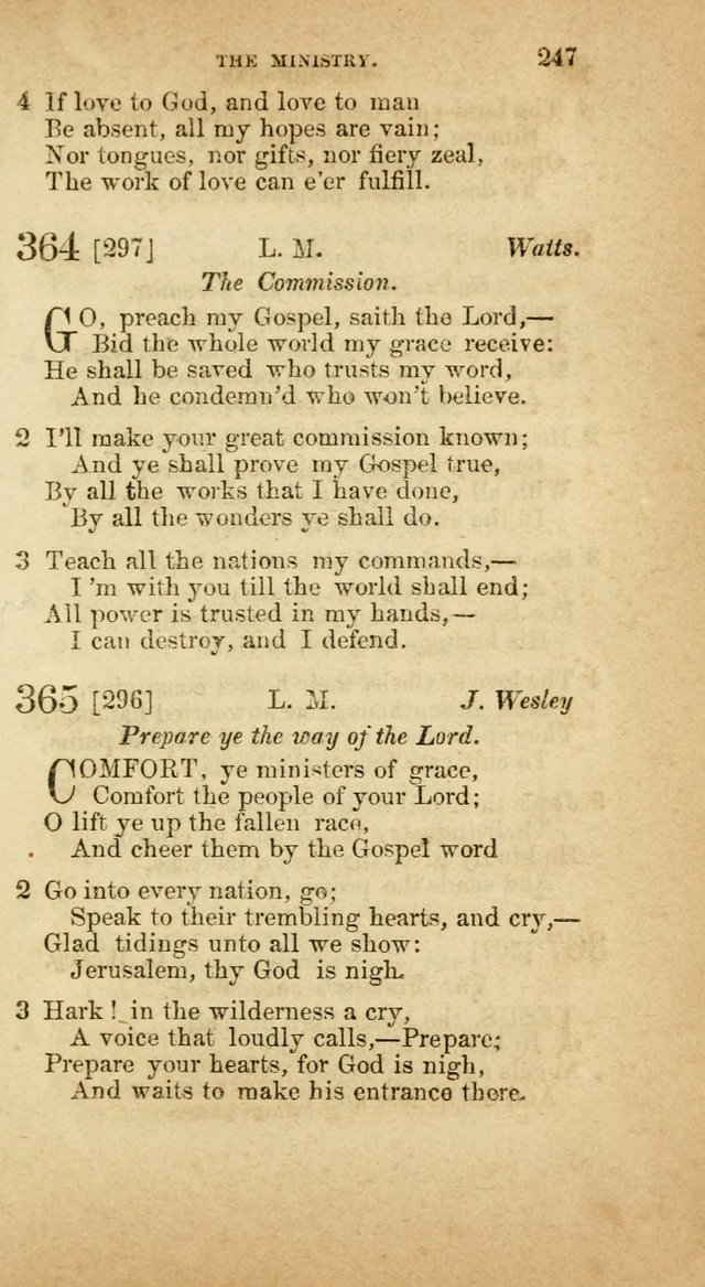 A Collection of Hymns, for the use of the United Brethren in Christ: taken from the most approved authors, and adapted to public and private worship page 249