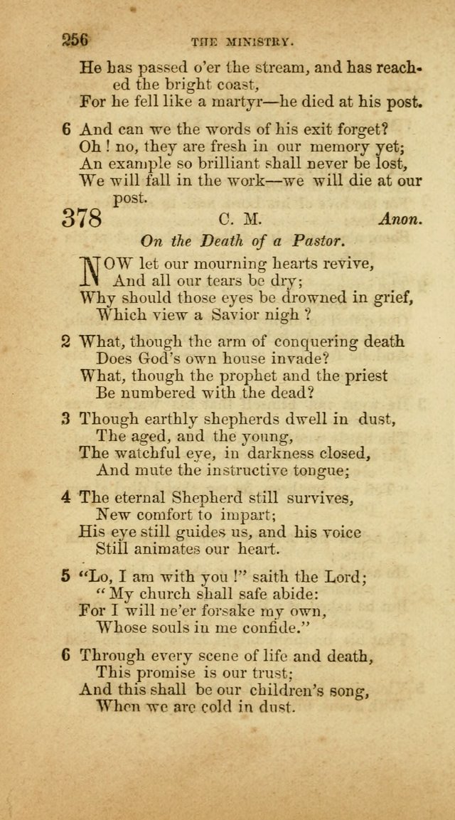 A Collection of Hymns, for the use of the United Brethren in Christ: taken from the most approved authors, and adapted to public and private worship page 258