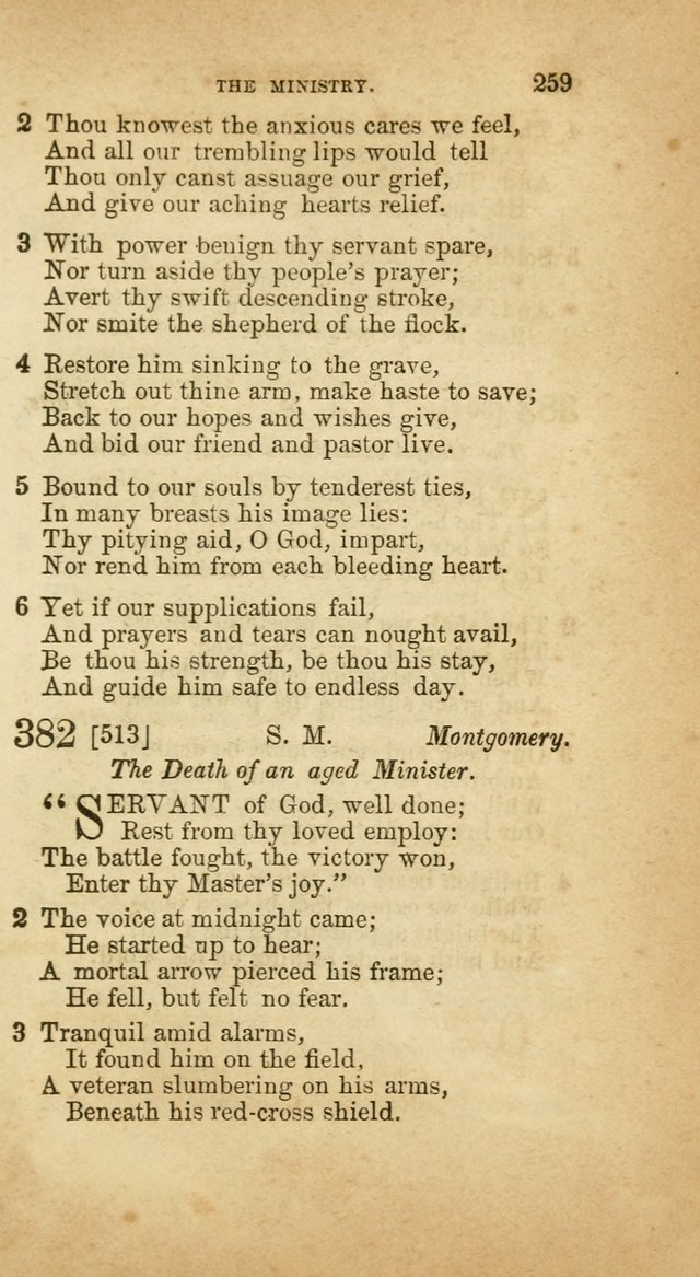 A Collection of Hymns, for the use of the United Brethren in Christ: taken from the most approved authors, and adapted to public and private worship page 261