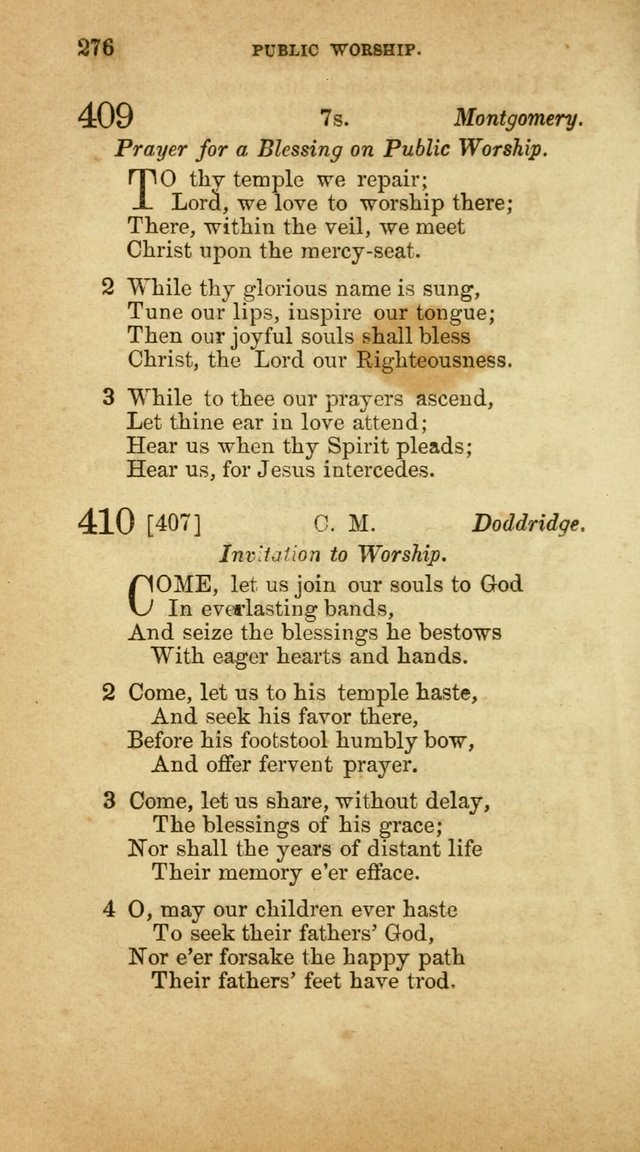 A Collection of Hymns, for the use of the United Brethren in Christ: taken from the most approved authors, and adapted to public and private worship page 278