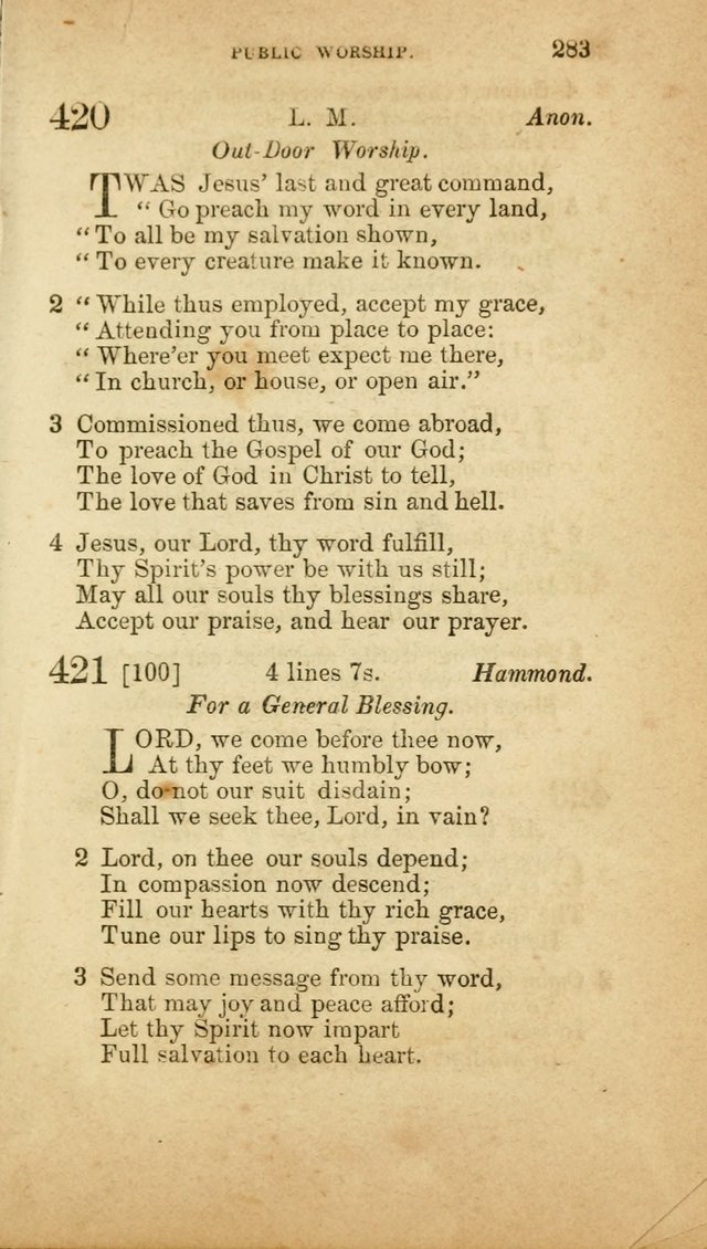 A Collection of Hymns, for the use of the United Brethren in Christ: taken from the most approved authors, and adapted to public and private worship page 285