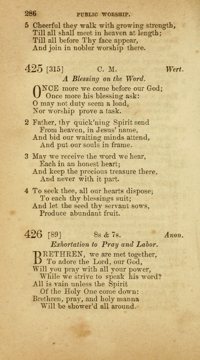 A Collection of Hymns, for the use of the United Brethren in Christ: taken from the most approved authors, and adapted to public and private worship page 288