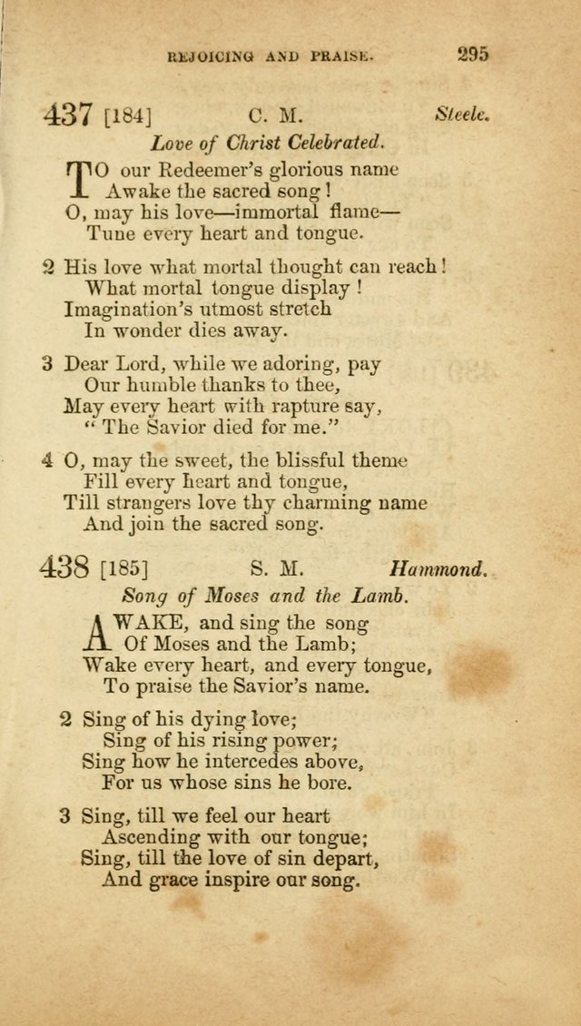 A Collection of Hymns, for the use of the United Brethren in Christ: taken from the most approved authors, and adapted to public and private worship page 297