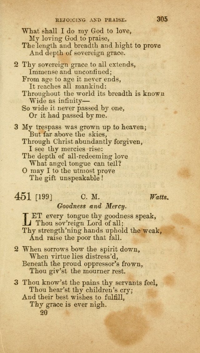 A Collection of Hymns, for the use of the United Brethren in Christ: taken from the most approved authors, and adapted to public and private worship page 307