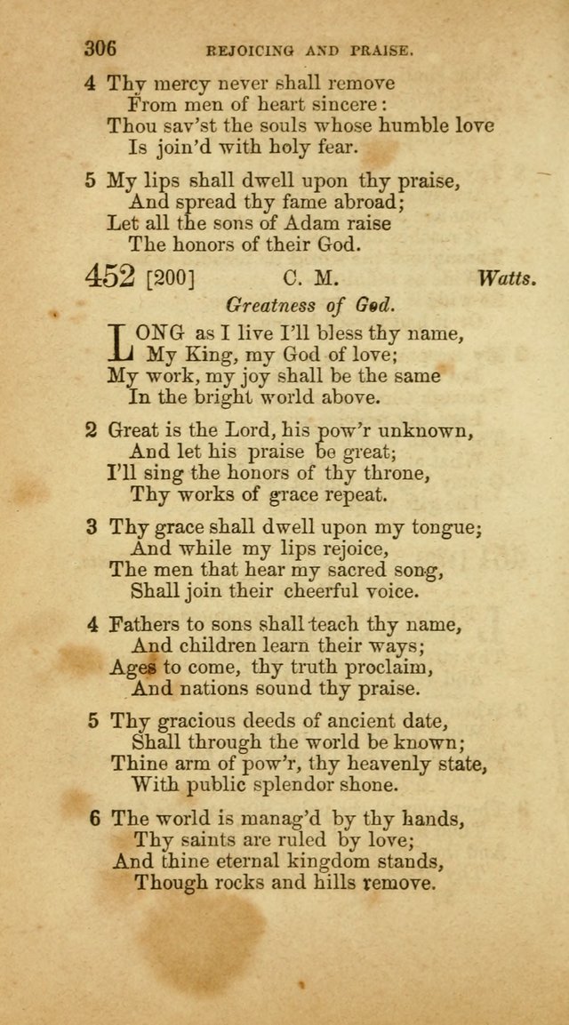 A Collection of Hymns, for the use of the United Brethren in Christ: taken from the most approved authors, and adapted to public and private worship page 308