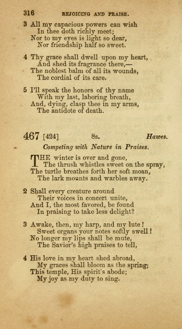 A Collection of Hymns, for the use of the United Brethren in Christ: taken from the most approved authors, and adapted to public and private worship page 318