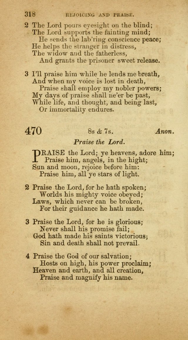 A Collection of Hymns, for the use of the United Brethren in Christ: taken from the most approved authors, and adapted to public and private worship page 320