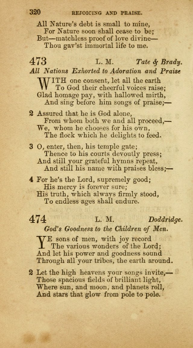 A Collection of Hymns, for the use of the United Brethren in Christ: taken from the most approved authors, and adapted to public and private worship page 322