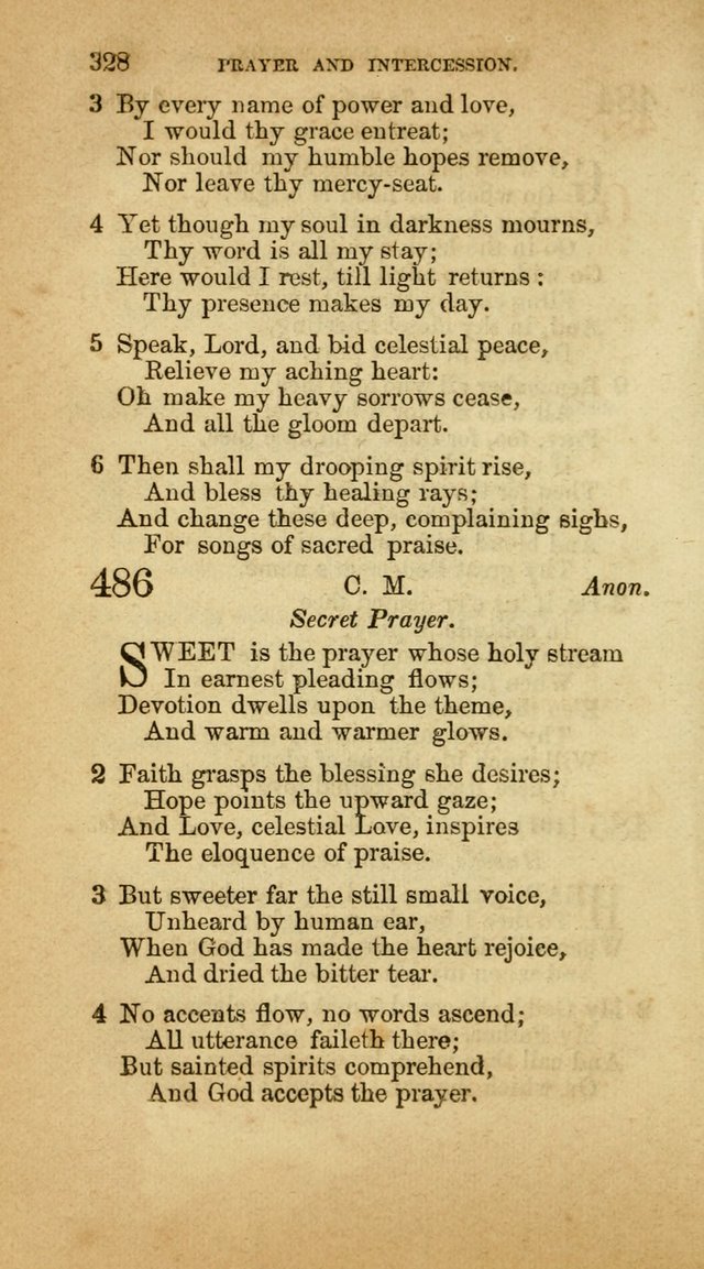 A Collection of Hymns, for the use of the United Brethren in Christ: taken from the most approved authors, and adapted to public and private worship page 330