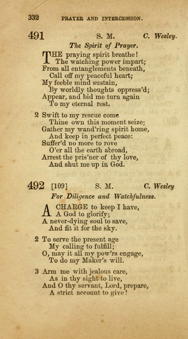 A Collection of Hymns, for the use of the United Brethren in Christ: taken from the most approved authors, and adapted to public and private worship page 334