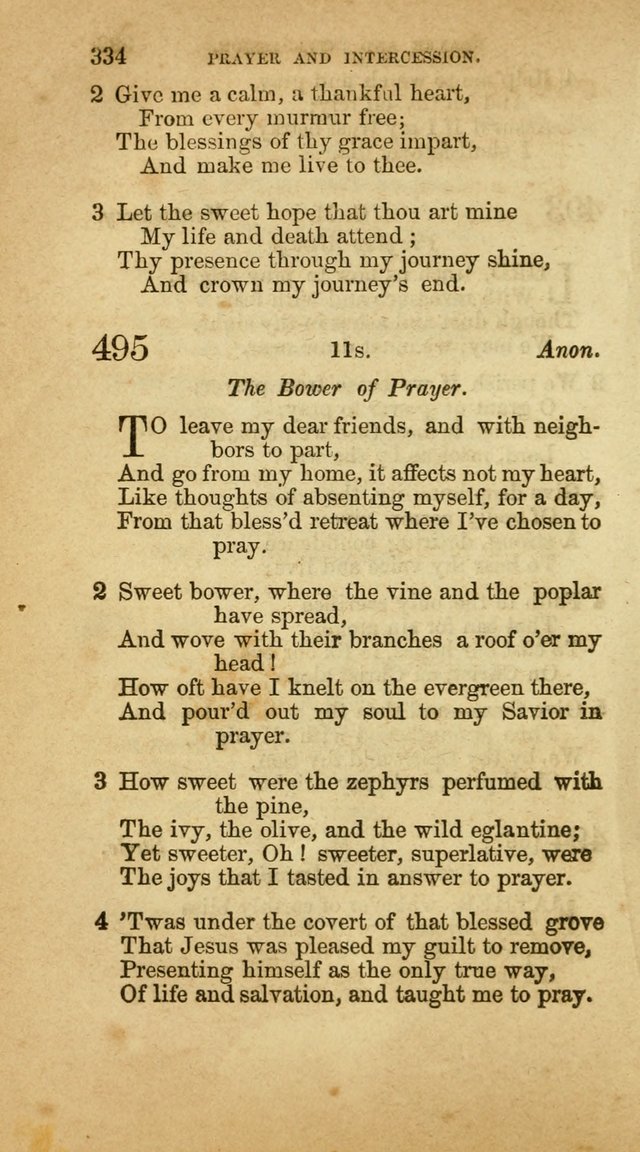 A Collection of Hymns, for the use of the United Brethren in Christ: taken from the most approved authors, and adapted to public and private worship page 336