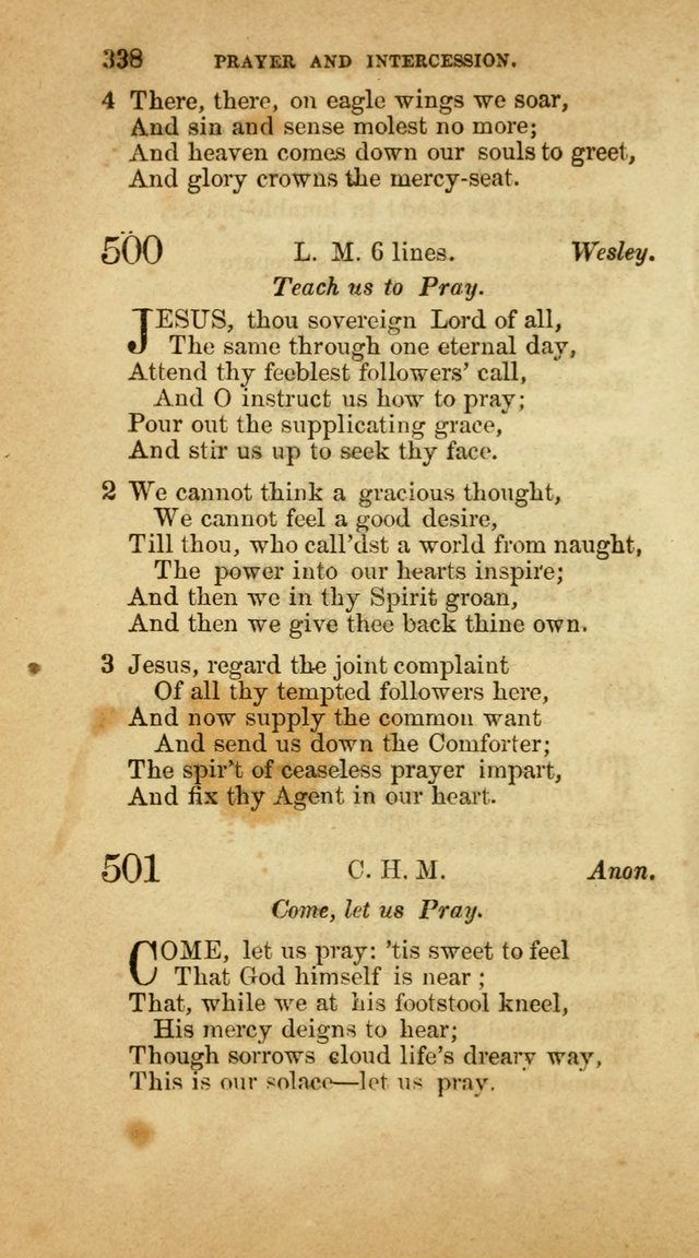 A Collection of Hymns, for the use of the United Brethren in Christ: taken from the most approved authors, and adapted to public and private worship page 340