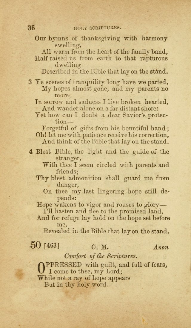 A Collection of Hymns, for the use of the United Brethren in Christ: taken from the most approved authors, and adapted to public and private worship page 36