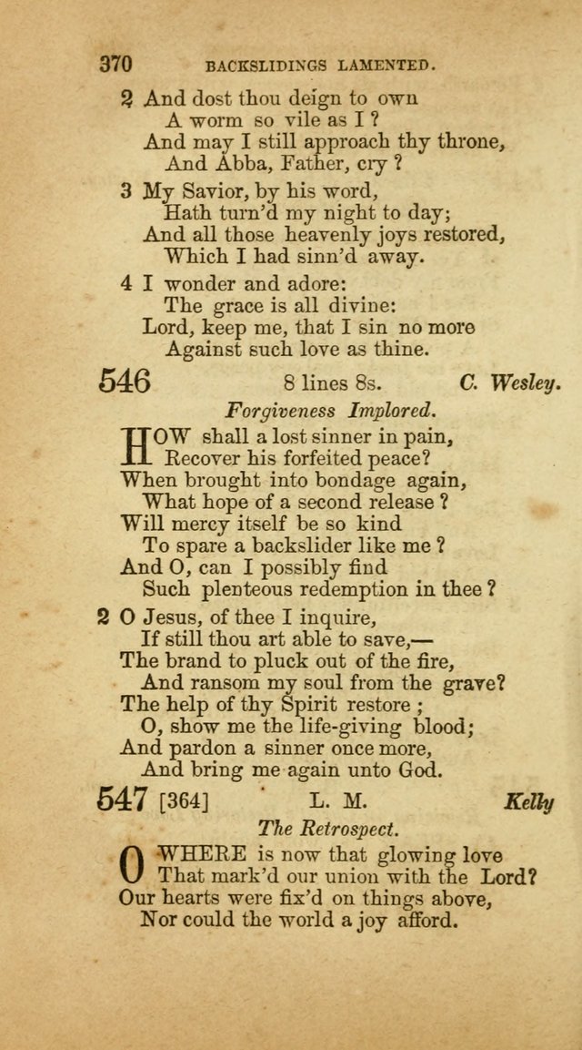 A Collection of Hymns, for the use of the United Brethren in Christ: taken from the most approved authors, and adapted to public and private worship page 374