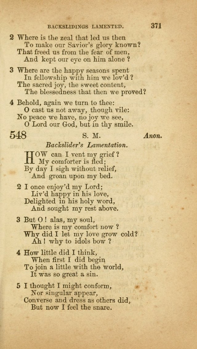 A Collection of Hymns, for the use of the United Brethren in Christ: taken from the most approved authors, and adapted to public and private worship page 375