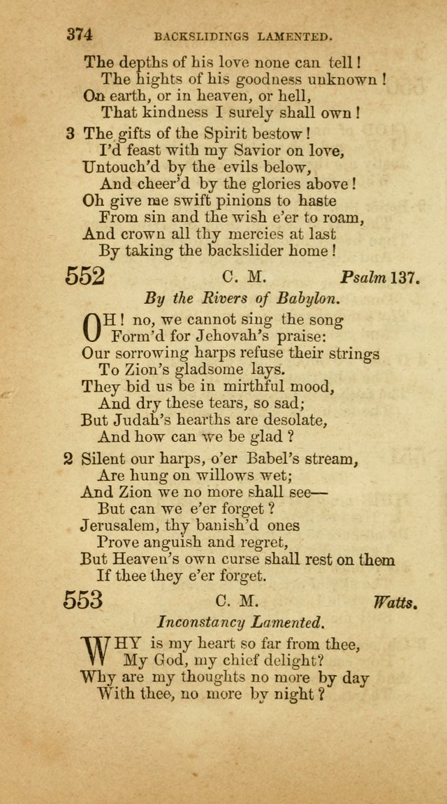 A Collection of Hymns, for the use of the United Brethren in Christ: taken from the most approved authors, and adapted to public and private worship page 378