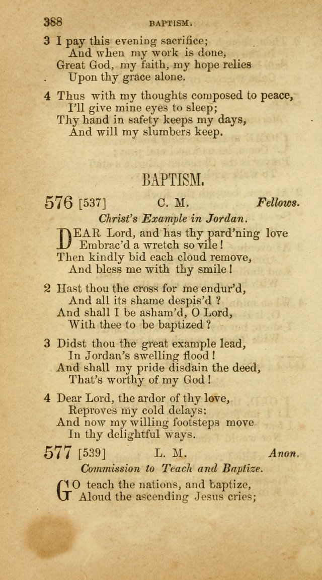 A Collection of Hymns, for the use of the United Brethren in Christ: taken from the most approved authors, and adapted to public and private worship page 392