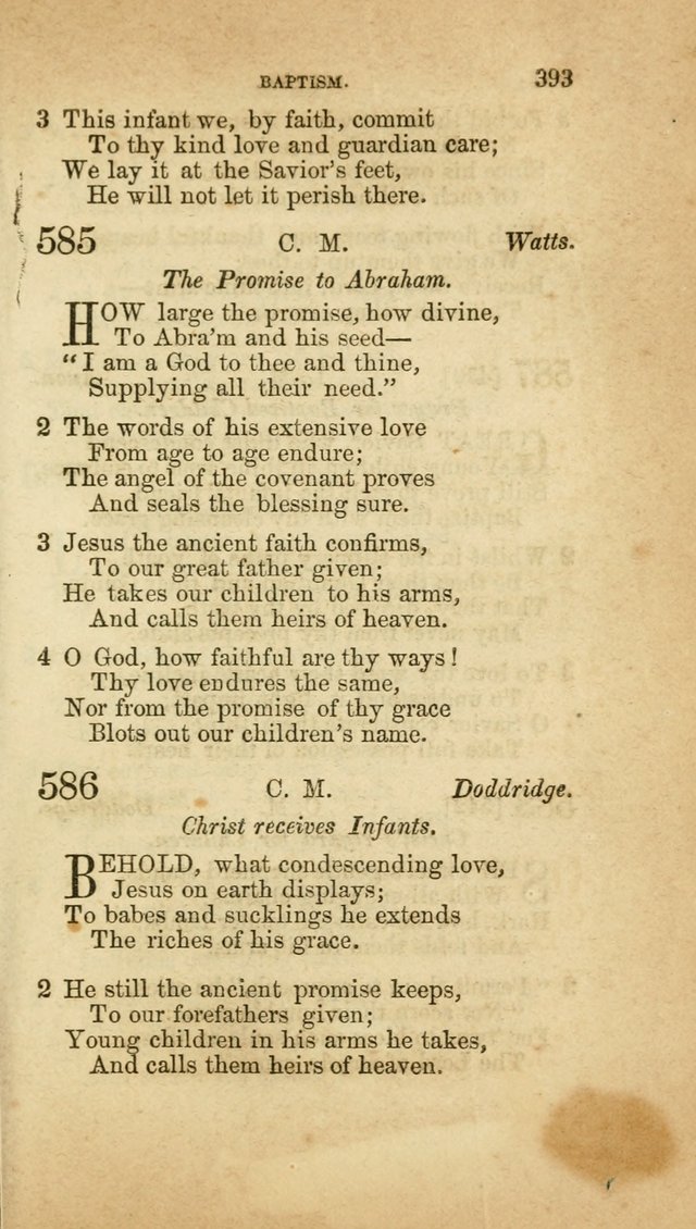 A Collection of Hymns, for the use of the United Brethren in Christ: taken from the most approved authors, and adapted to public and private worship page 397